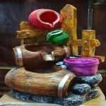 Barrel Indoor water fountain for home