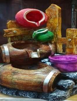 Barrel Indoor water fountain for home