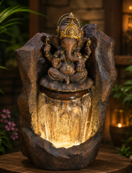 Decorative Pahad Ganesh Water Fountain