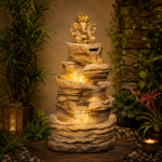 Ganesh on pahad water fountain