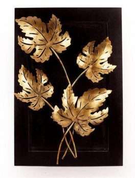 Golden Leaves Iron Wall hanging Decor
