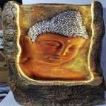 Buddha Face Slate Water fountain