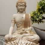 Tabletop buddha statue for home