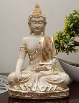 Tabletop buddha statue for home