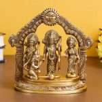 Brass Ram Darbar Idol For Puja