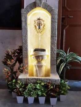 lion Face Water Fountain