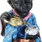 Small Buddha Holding Cup Fountain