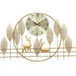 Set Of 2 deer wall clock