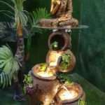 Buddha Sitting on Matka Fountain