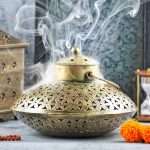 Iron Degchi Style Holder for Dhoop and Tealight Candles