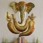 Ganesh Metal Wall Art with Led Light