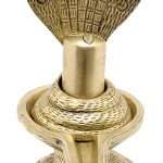 Brass Shivling with Sheshnag