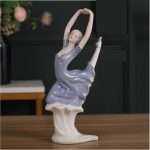 Ceramic Crafts Beautiful Girl Figurines Home Decorations Idols Living Room
