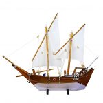Handicraft Wooden Boat Showpiece as Gift Item