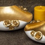 Metal Designer Urli Set of 2 Handcrafted with Royal Finish Diwali Gift