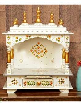 Wooden Temple For Puja