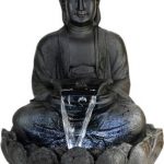 Buddha Water Fountain 56X30X25 Cm