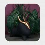 Black Charging Bull For Home Decor