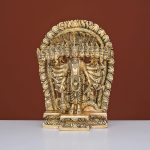 Antique Brass Dasvtar with sheshnag Showpiece Figurine Sculpture