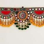 Traditional Multi Zula Pearl Plastic Beads Handmade Door Hanging