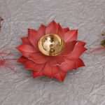 Lotus Diya Pooja Oil Lamp