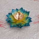 Lotus Diya Puja Oil Lamp