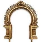 Brass Prabhavali Frame
