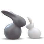 Ceramic Rabbit Figurines (Set of 2)