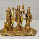 Lord Ram Darbar Idol Metal Showpiece