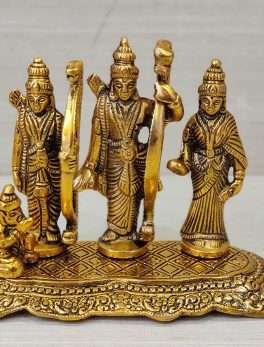 Lord Ram Darbar Idol Metal Showpiece