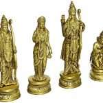 Brass Ram Darbar For Puja
