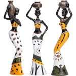 African Tribal Women set of three