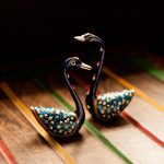 Royal Blue Swan Set