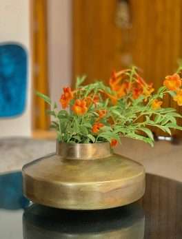 Metal Flower Vase For Home