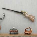 Iron Gun Wall Art In Black