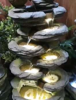 Natural Matka with Pahar Water Fountain for Indoor and Outdoor