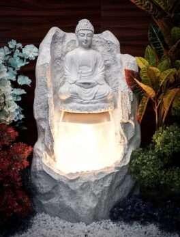 Buddha On Pahar Water Fountain