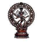 Antique Brass Nataraja Statue For Home Office