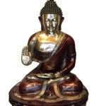 Brass Antique Buddha Idol For Home