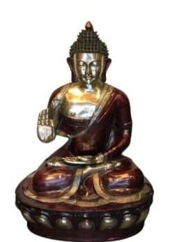 Brass Antique Buddha Idol For Home