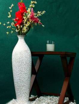 Flower Vase Metallic for Home and Décor