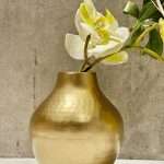 Metal Flower vase for Home Decor and Living Room