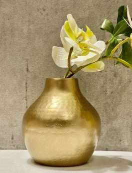 Metal Flower vase for Home Decor and Living Room