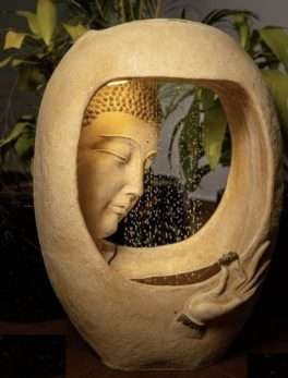 Jharna Buddha Water Fountain Round Shape for indoor outdoor use