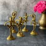 Brass Statue Ballet Dancing Girl In Dance Pose