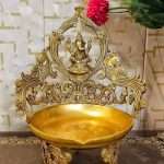 Brass Ganesha Decorative Urli