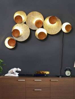 Iron White Mordern Wall Art Metal Wall Art