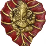 Leaf Lord Ganesha Wall Hanging