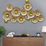 Metal Golden Wall Morale Metal Wall Art