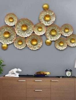 Metal Golden Wall Morale Metal Wall Art
